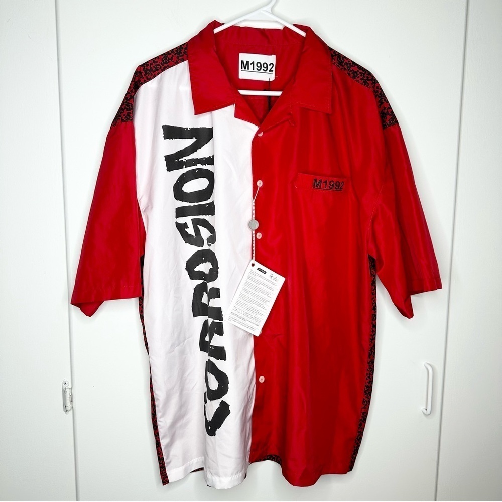NWT M1992 Topwear Men’s Shirt Size 48 Made In Italy - Picture 3 of 13